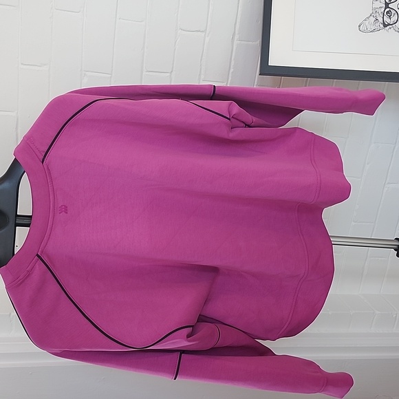 Purple Sweatshirt with Black Accents, Xl - Picture 10 of 11